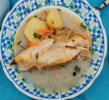 Cuy asado con huarcancito