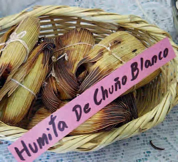 Humita de chuño blanco