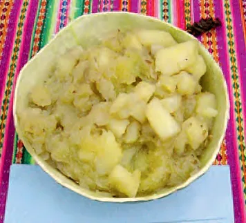 Mazamorra de maíz palo