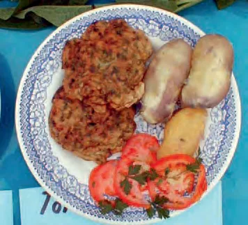 Saltado de flor de plátano