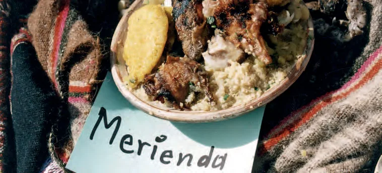 Sara Tarpuy, merienda