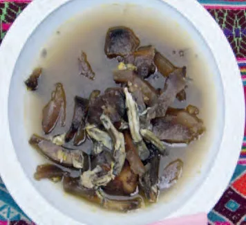 Sopa de challhua