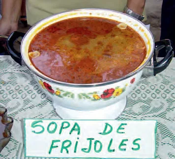 Sopa de frijoles