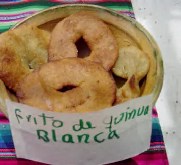 Torta Tojto de quinua